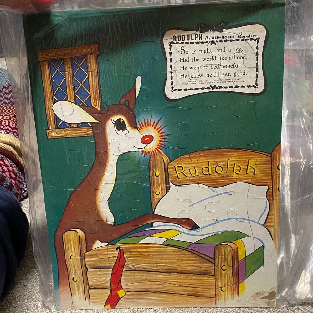 Rudolph the Red-Nosed Reindeer Puzzle